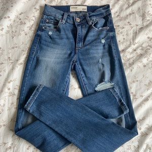 Garage Ripped Skinny Jeans